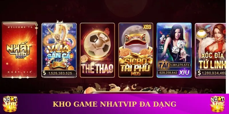 Kho game đa dạng và phong phú