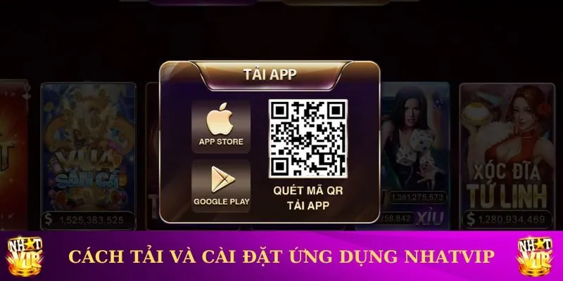 Cách tải và cài đặt ứng dụng Nhatvip