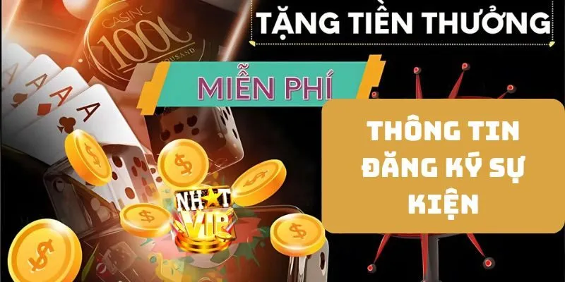 Thông tin đăng ký sự kiện cần phải trùng khớp